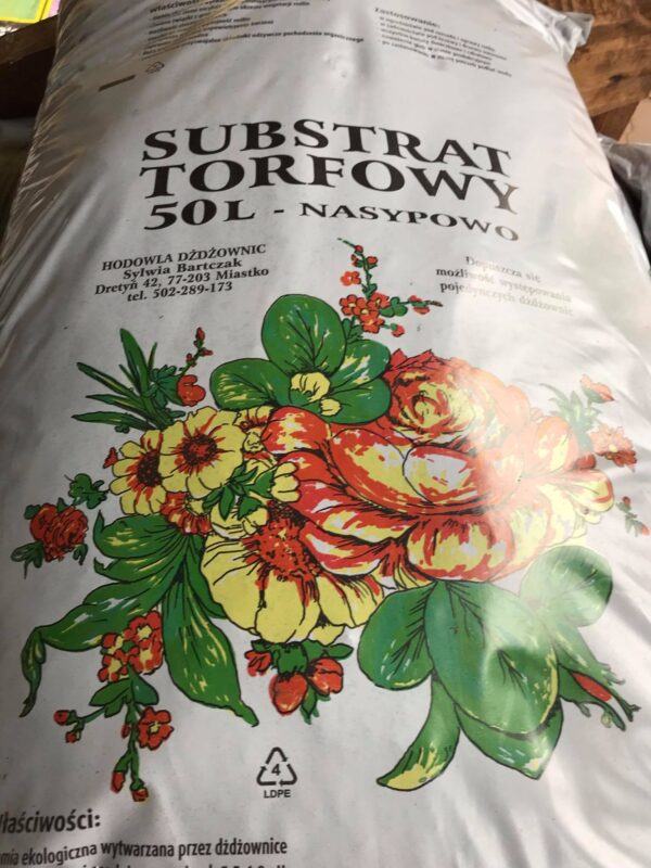 Substrat torfowy 50l