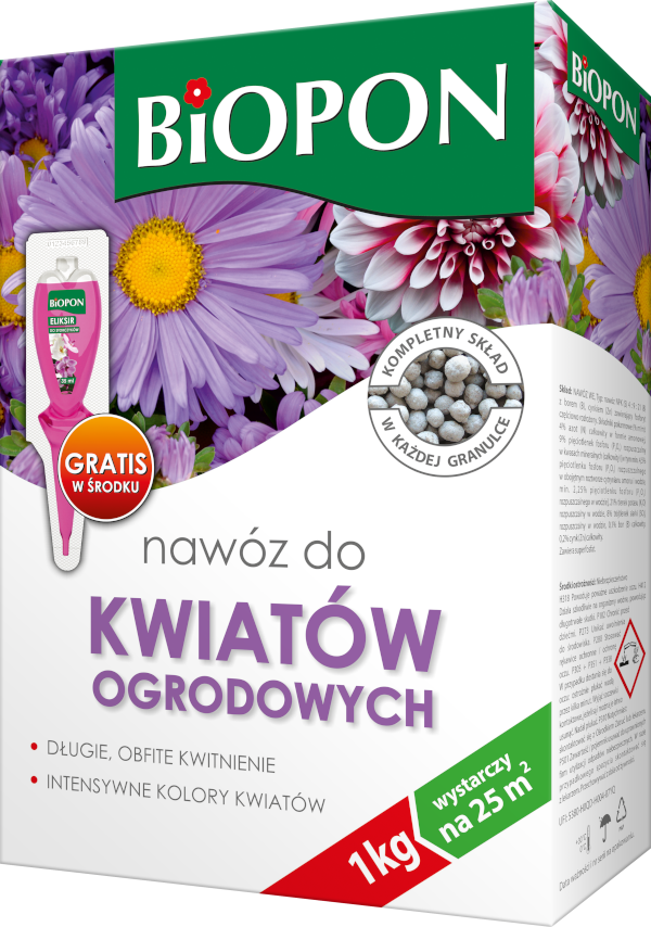 Nawóz do kwiatów ogrodowych 1kg
