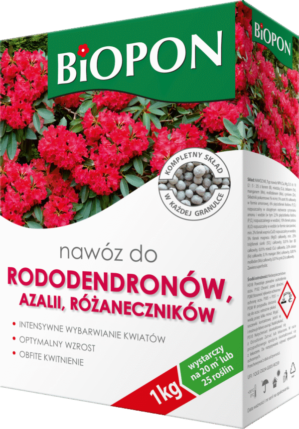Nawóz do rododendronów,azalii 1kg